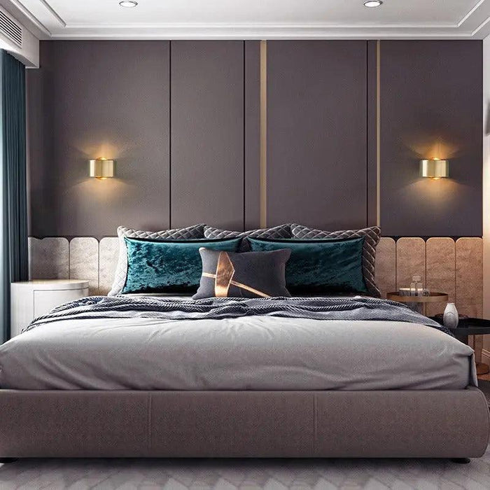 Luvo | Applique Murale LED – Design Scandinave en Couleur Or