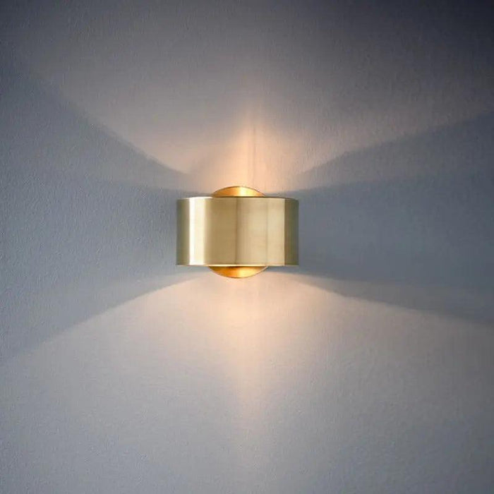 Luvo | Applique Murale LED – Design Scandinave en Couleur Or