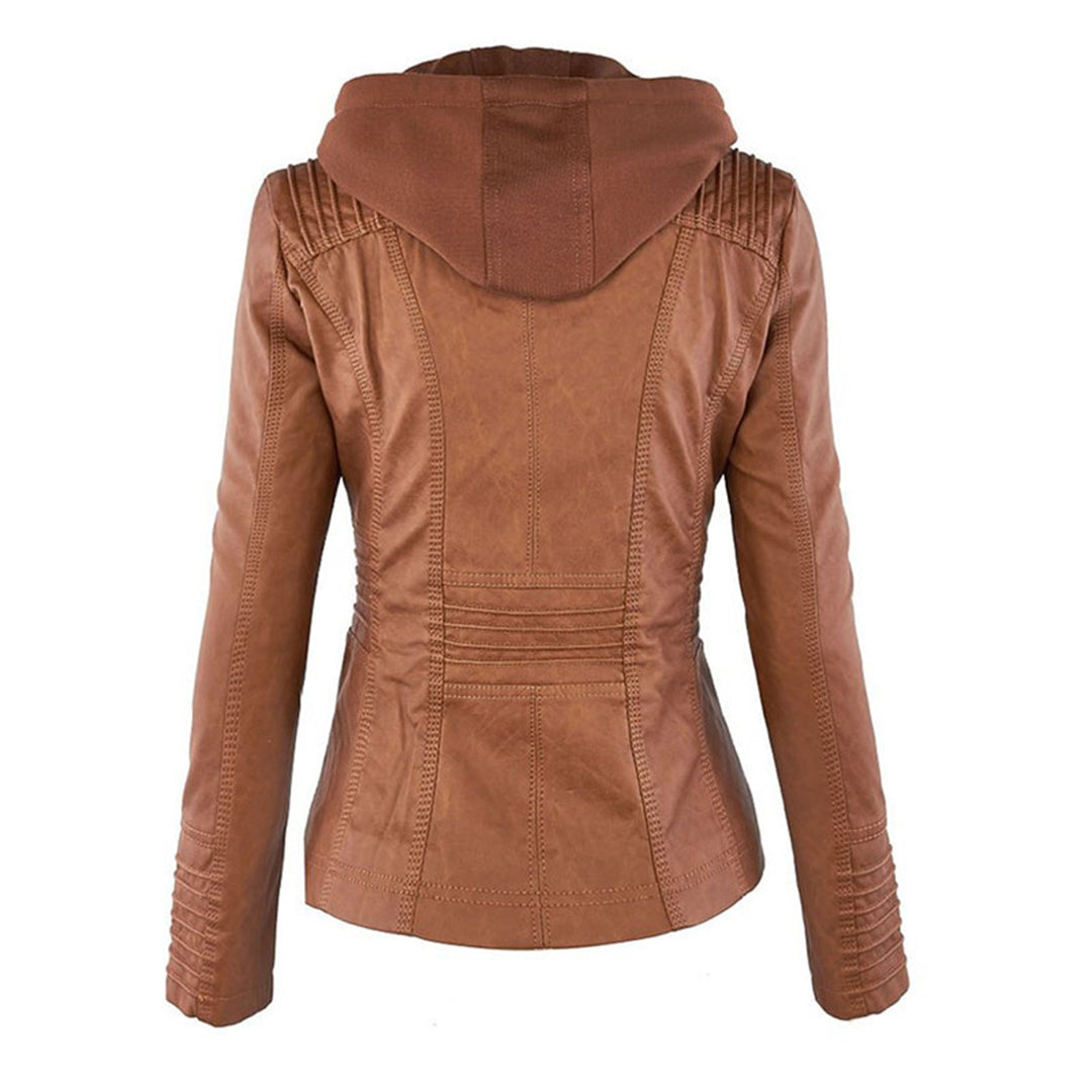 Luvo | Veste pour Femme avec Capuche – Modèle Résistant aux Intempéries
