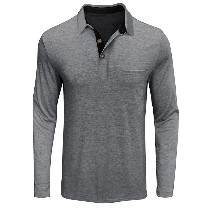 Luvo | Chemise Classique pour Homme à Manches Longues
