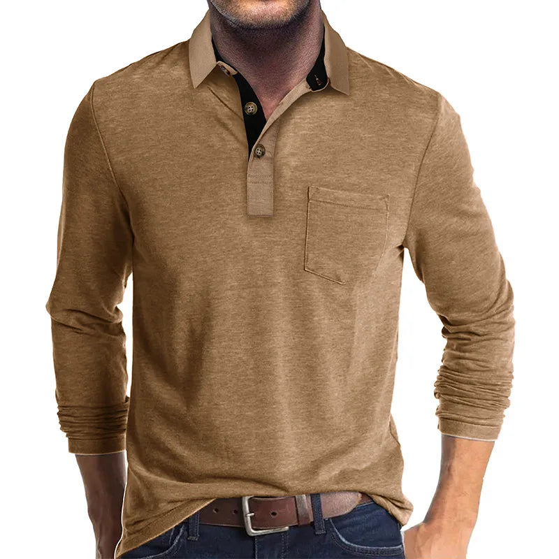 Luvo | Chemise Classique pour Homme à Manches Longues