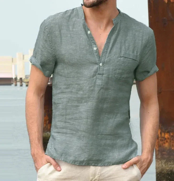 Luvo | Chemise en Lin pour Homme – Légère et Élégante