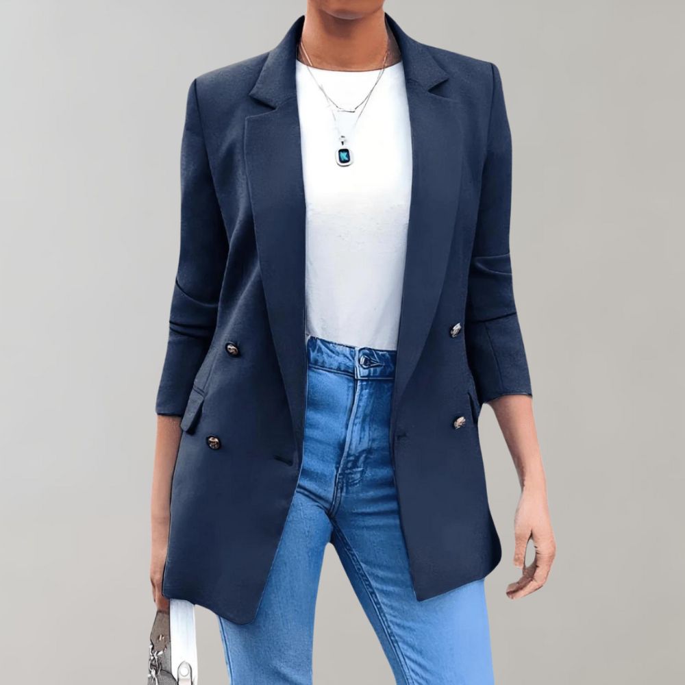 Luvo | Blazer Classique pour Femme – Finition Soinée