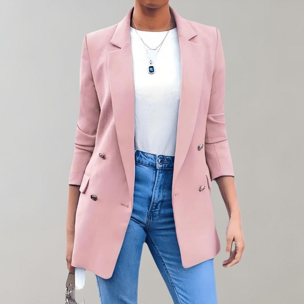 Luvo | Blazer Classique pour Femme – Finition Soinée
