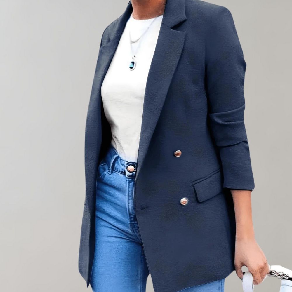Luvo | Blazer Classique pour Femme – Finition Soinée