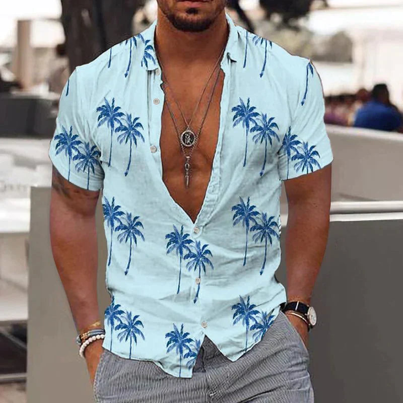 Luvo | Chemise d'Été Fraîche pour Homme – Légère et Respirante