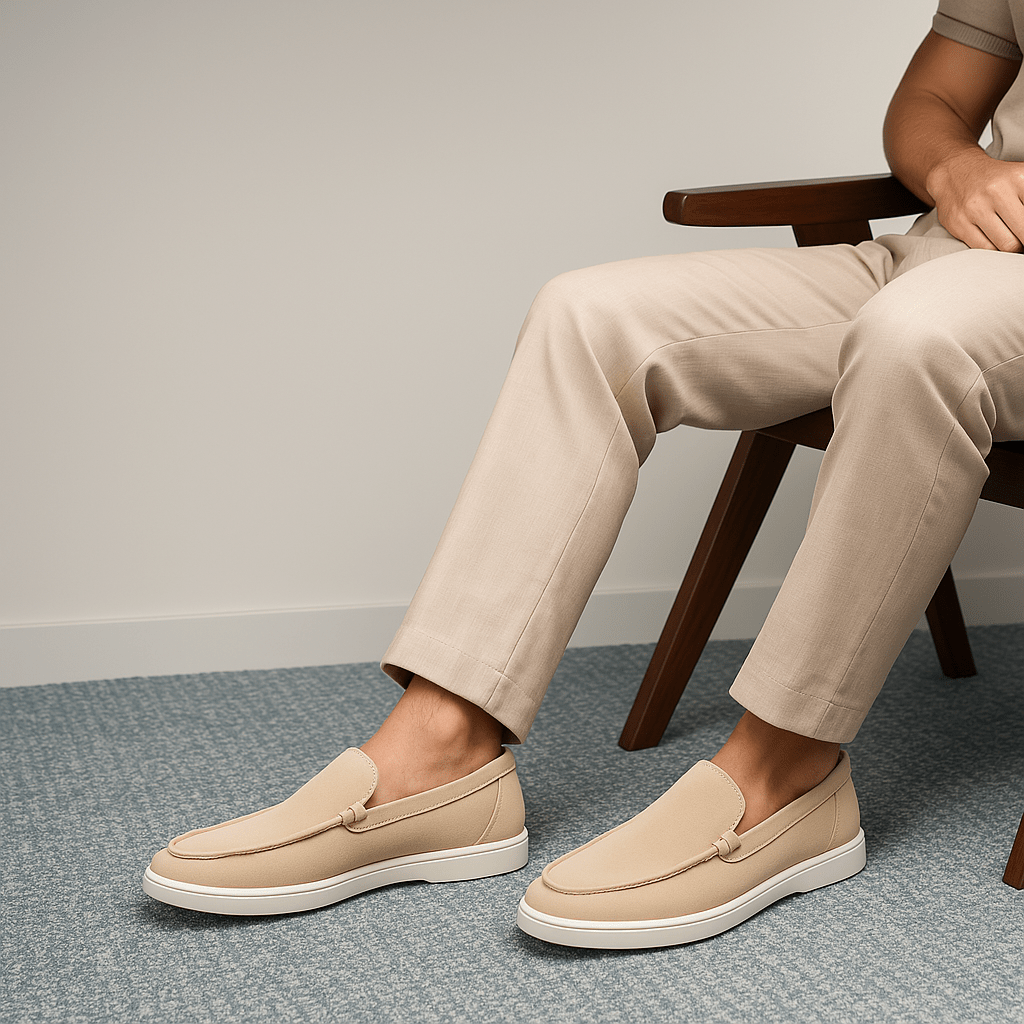 Luvo | Mocassins en Suède Basses – Élégants et Confortables