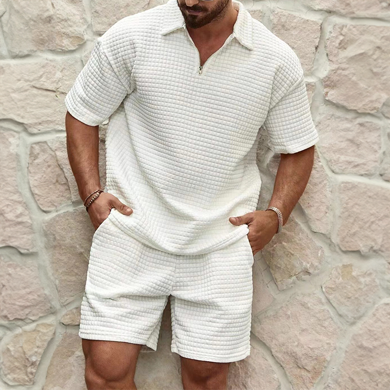 Luvo | Ensemble Estival pour Homme avec Polo et Short