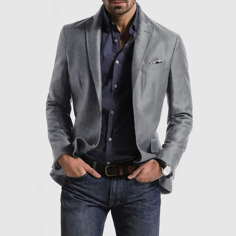 Luvo | Veste Blazer Décontractée pour Homme – Style Classique pour Toutes les Occasions