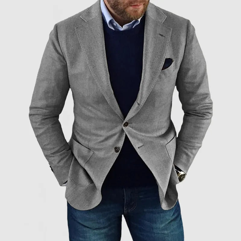 Luvo | Veste Blazer Décontractée pour Homme – Style Classique pour Toutes les Occasions
