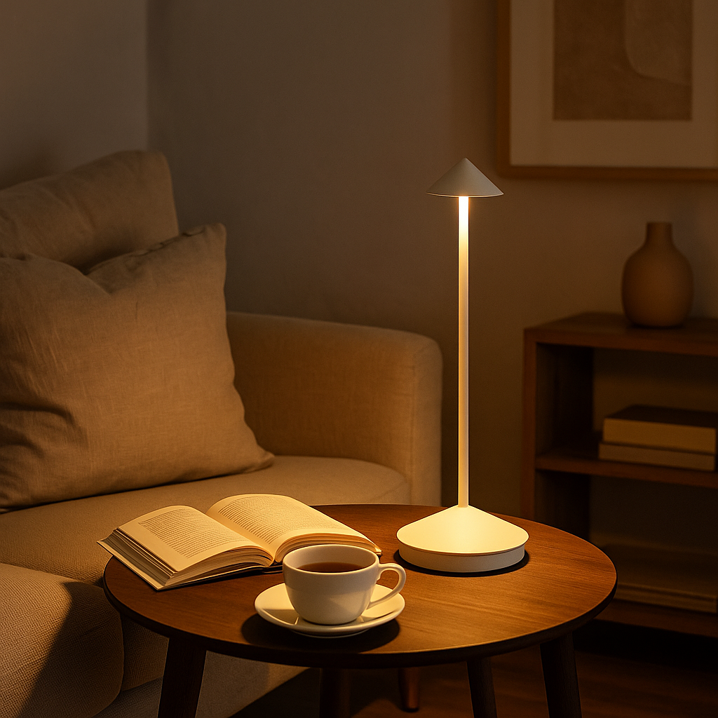 Luvo | Minimalist Rechargeable and Dimmable Table Lamp
