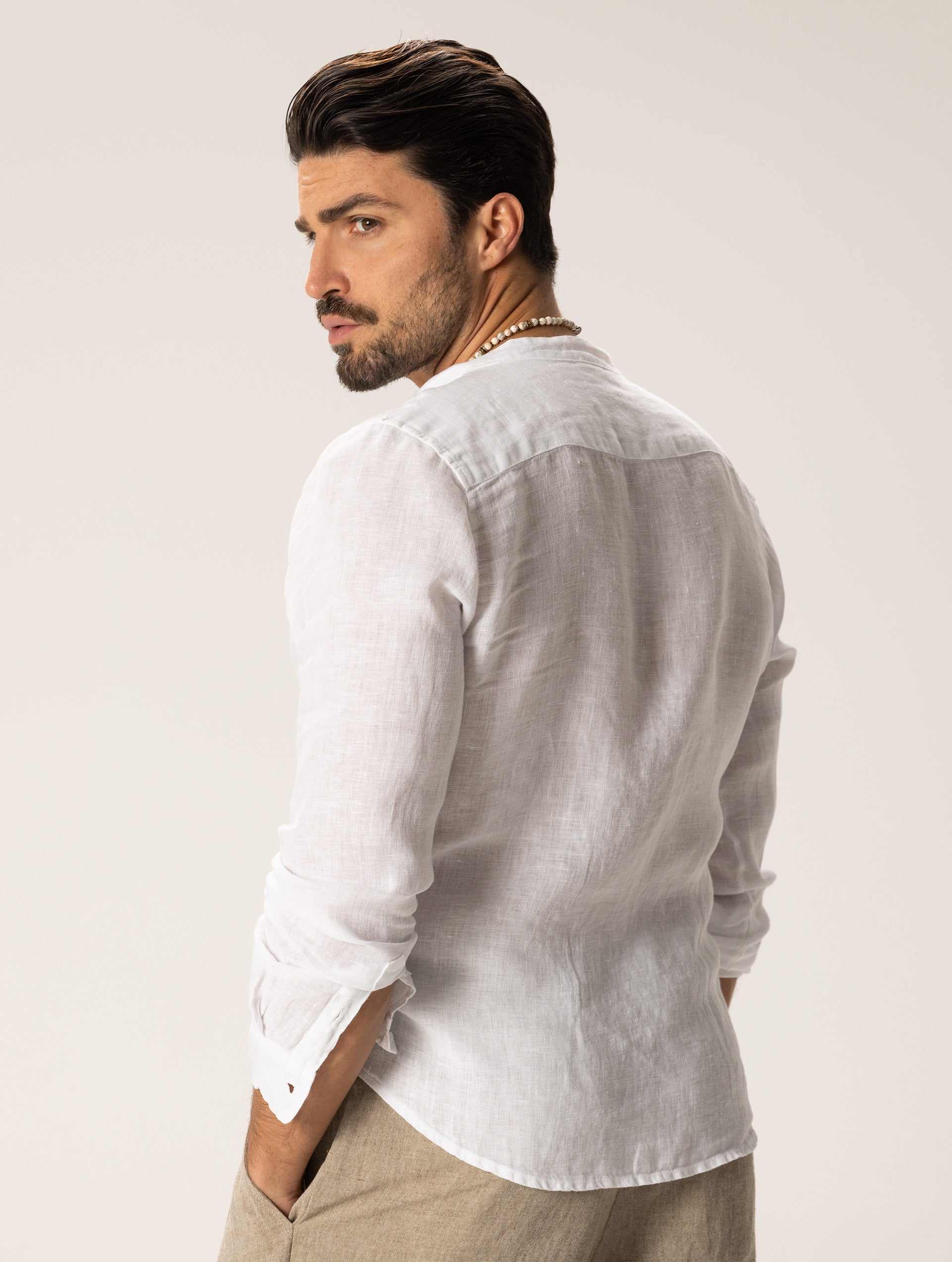 Luvo | Chemise en Lin d'Été pour Homme – Élégante et Fraîche