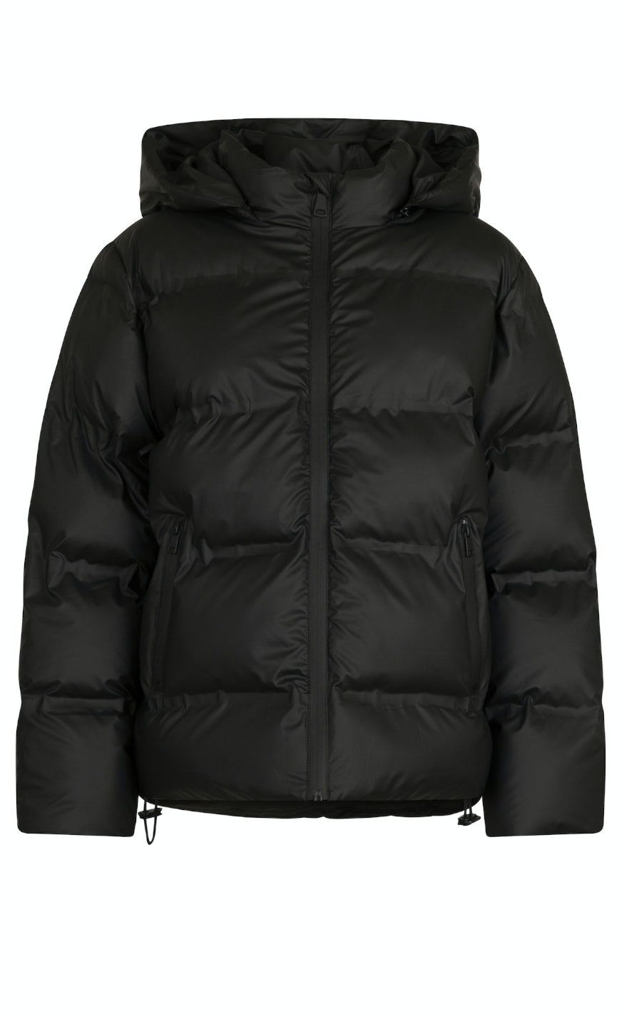 Luvo | Doudoune Noire pour Femme – Avec Capuche