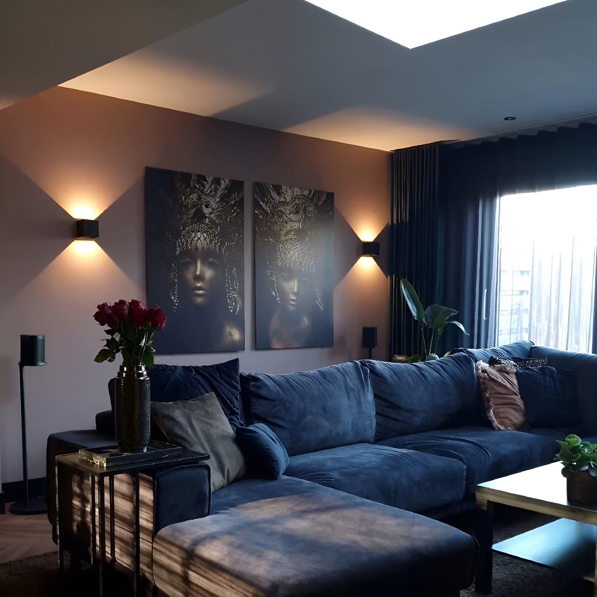 Luvo | Applique Murale LED Moderne – Design Scandinave avec Détecteur de Mouvement