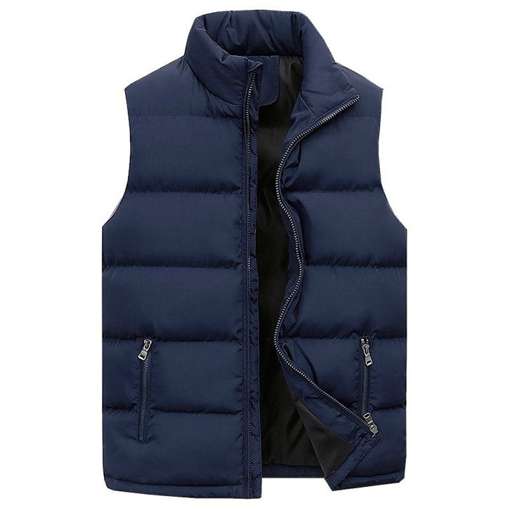 Luvo | Gilet d’Hiver Chaud pour Homme avec Fermeture Éclair