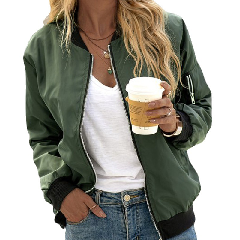 Luvo | Blouson Bomber à Manches Longues pour Femme