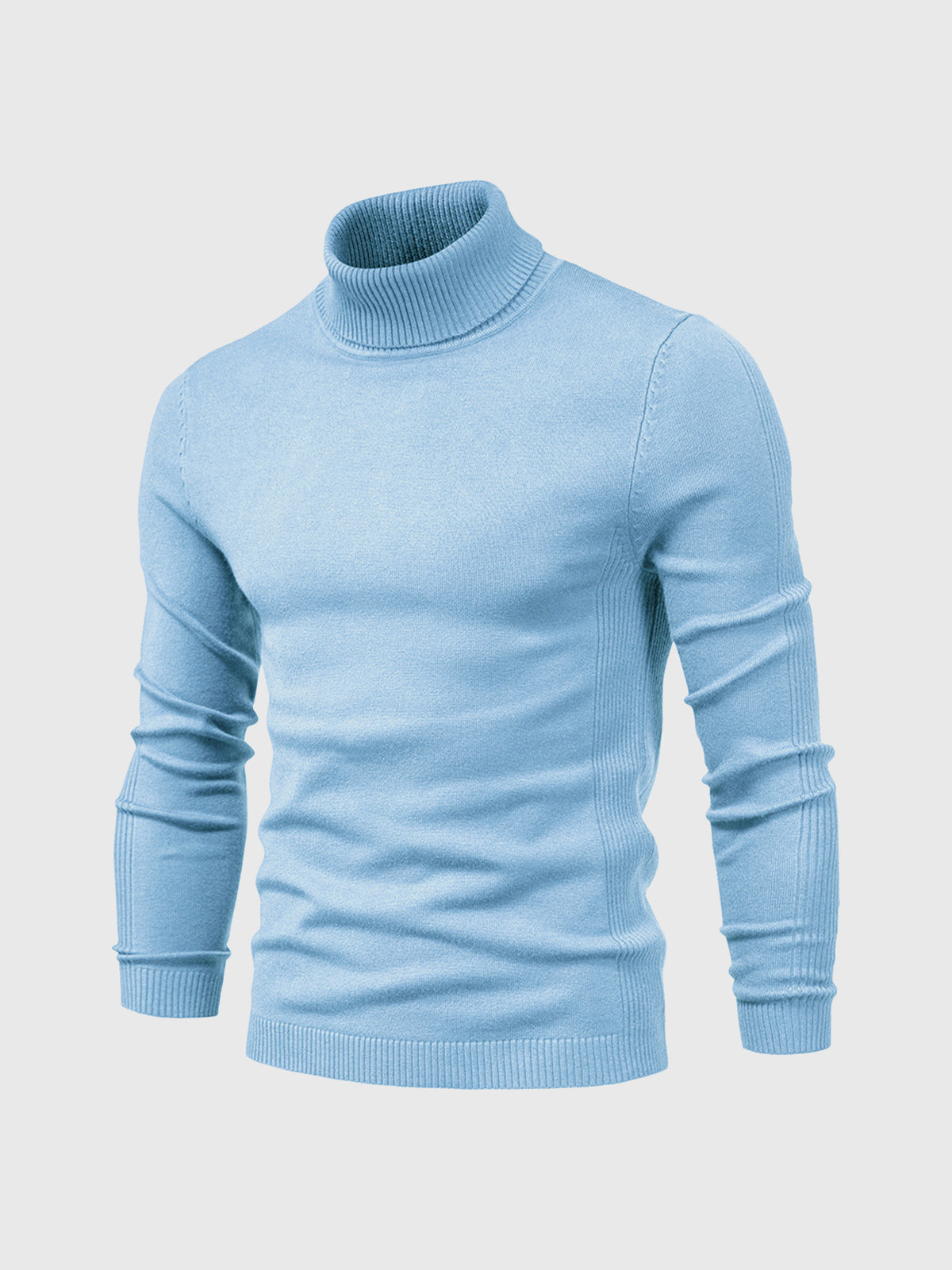 Luvo | Pull à Col Roulé pour Homme – Lavable