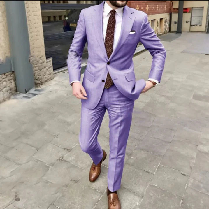 Luvo | Costume Formel pour Homme - Invité de Mariage - Deux Pièces