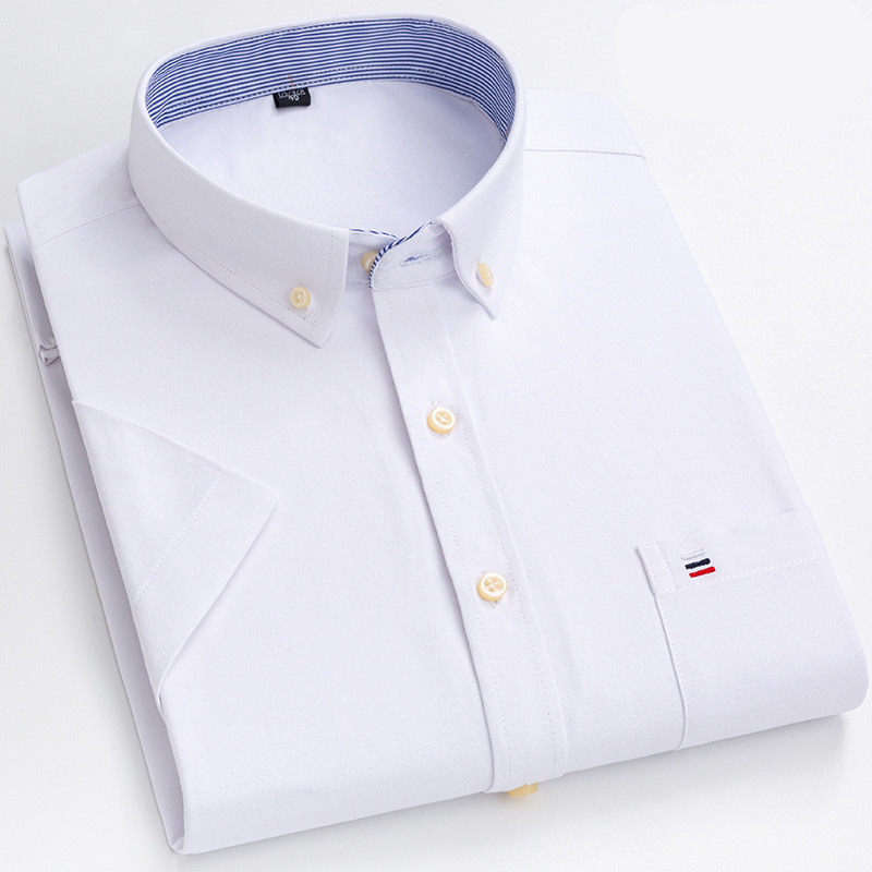 Luvo | Chemise en Coton Doux avec Poche Poitrine Pratique