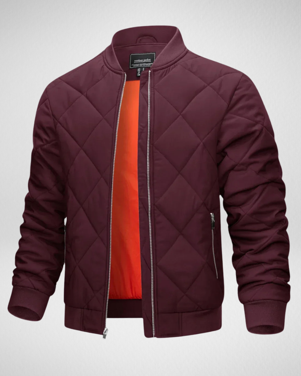 Luvo | Blouson Bombers Matelassé pour Homme - l’Automne et l’Hiver