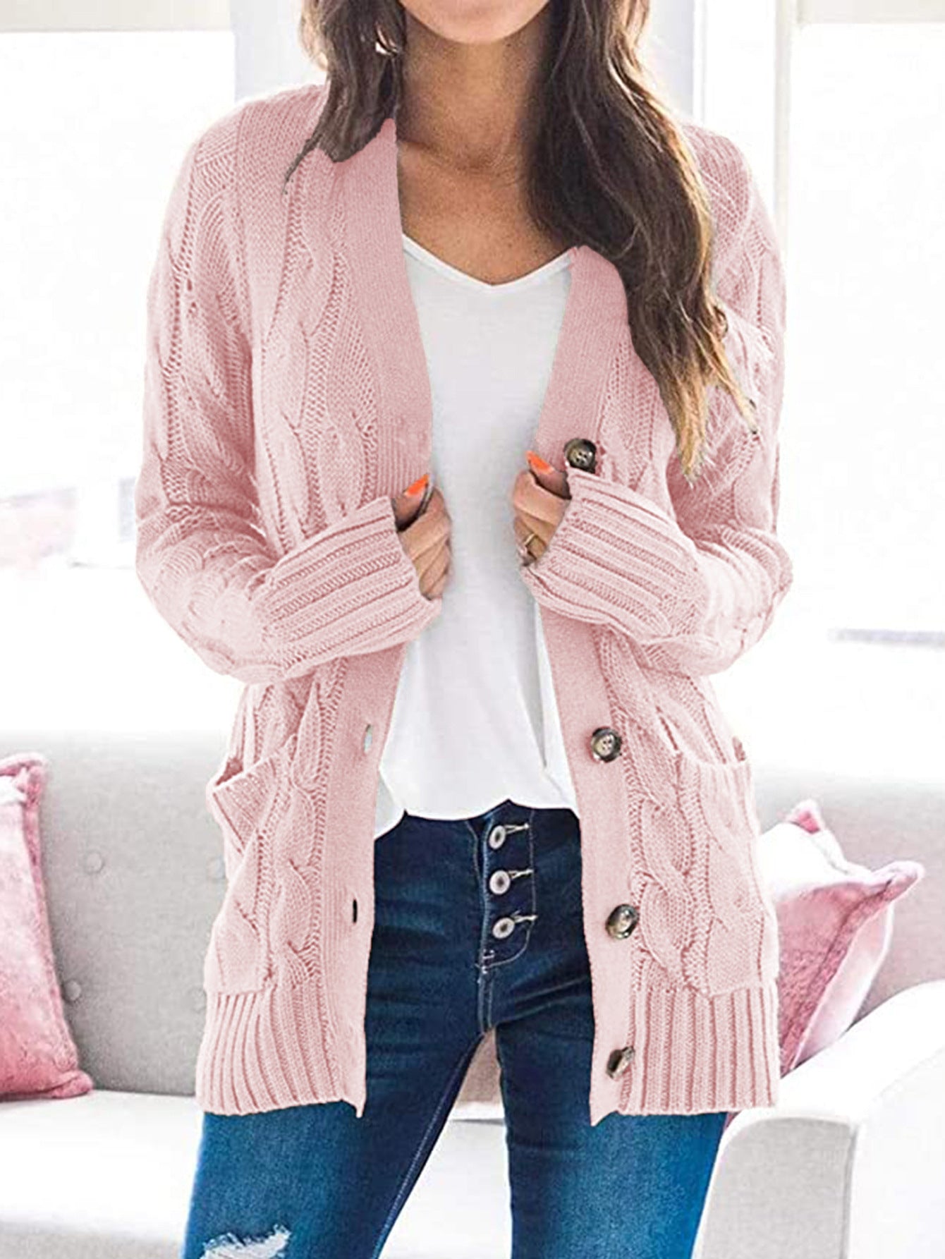 Luvo | Gilet décontracté pour femme - Manches longues