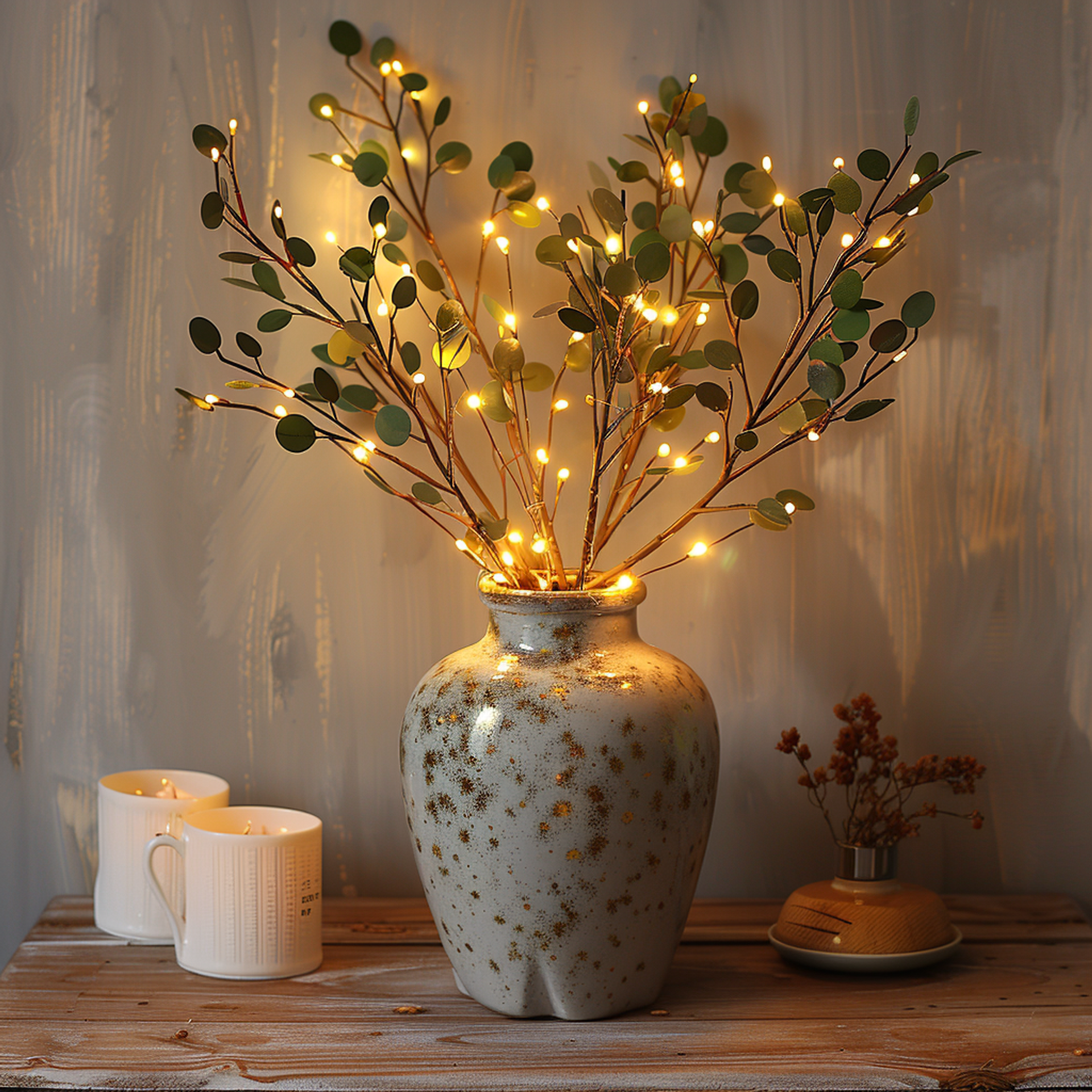 Luvo | Olive Branch with Enchanting Lights – LED Decoration