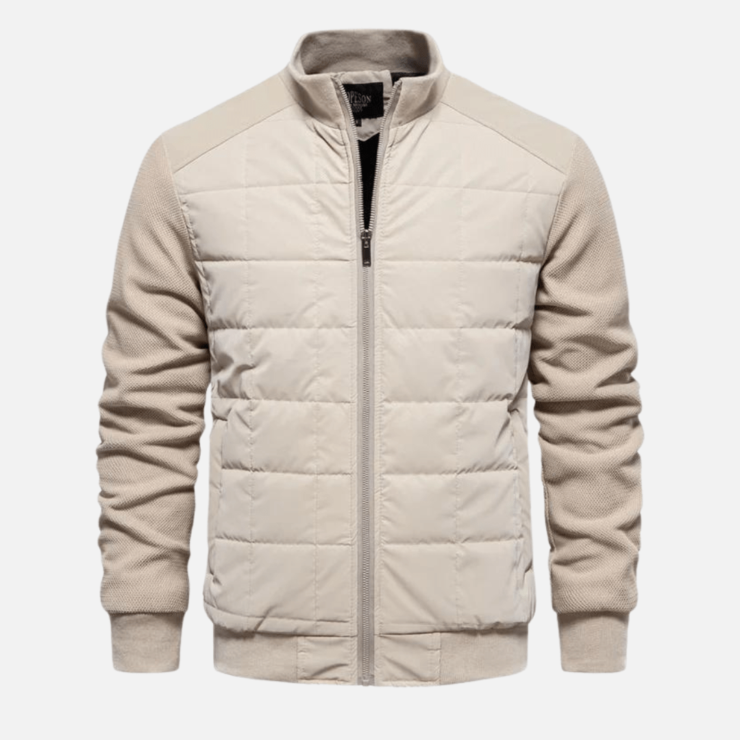 Luvo | Veste d’hiver matelassée élégante pour homme – Manches longues