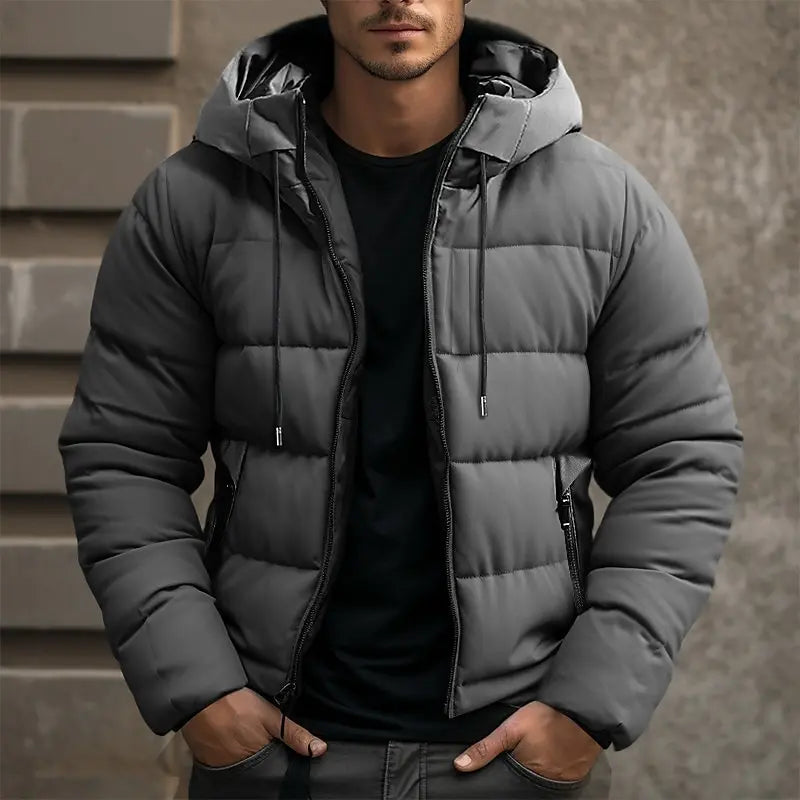 Luvo | Doudoune d'hiver à capuche pour homme