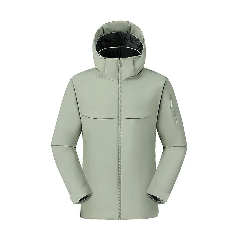 Luvo | Veste Softshell pour Homme – Avec Capuche