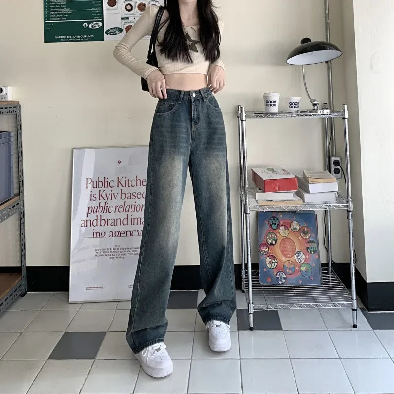 Luvo | Jean Baggy pour Femme - Jambes Larges