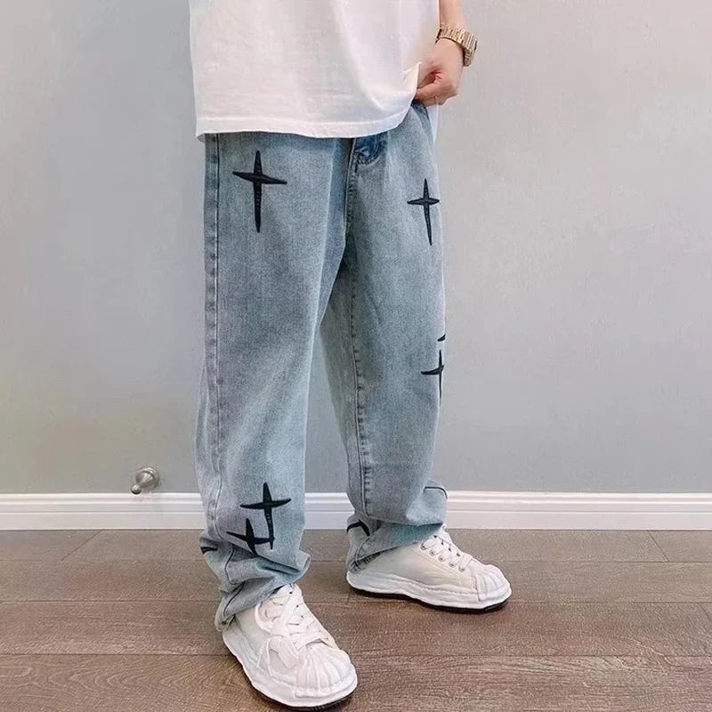 Luvo | Jean Baggy Vintage pour Homme - Style Vintage