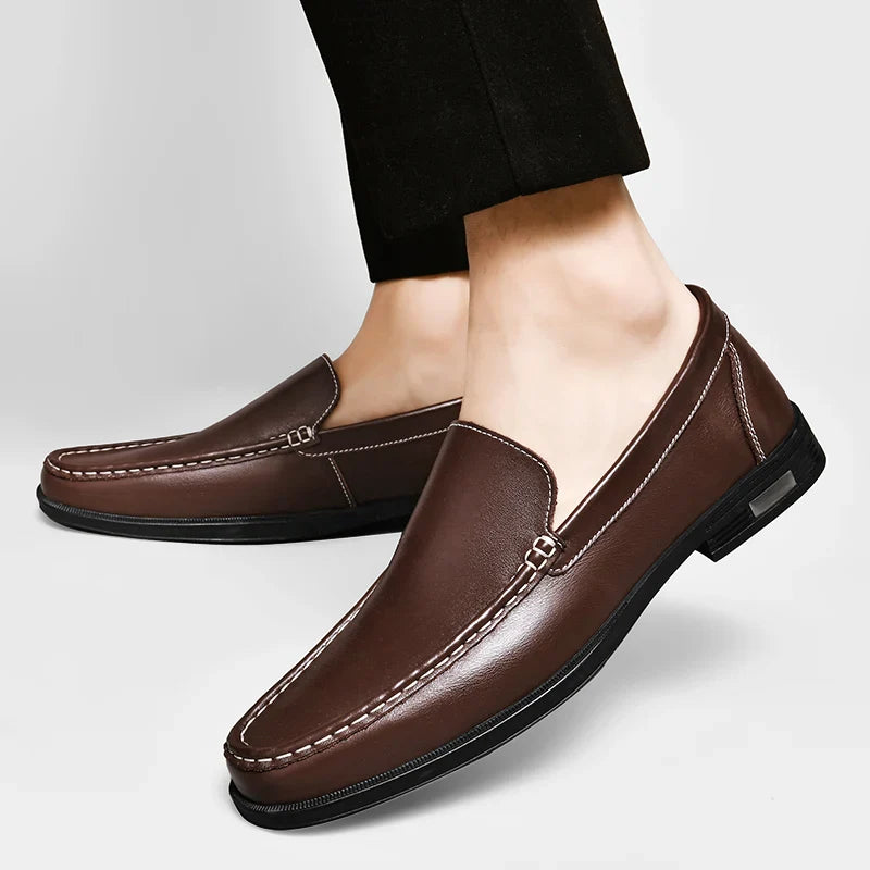 Luvo | Mocassins en Cuir de Luxe – Pour le Gentleman Moderne