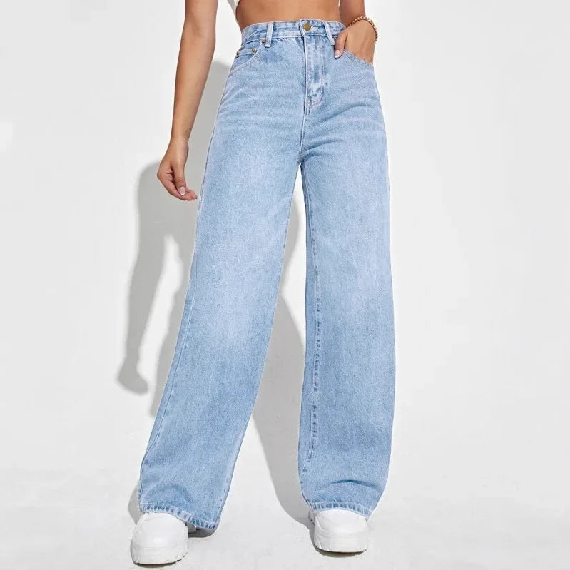 Luvo | Jean Mom pour Femme – Taille Haute