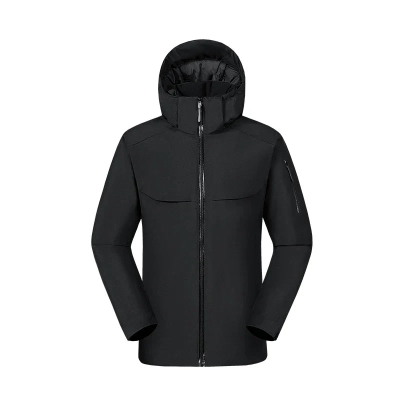Luvo | Veste Softshell pour Homme – Avec Capuche