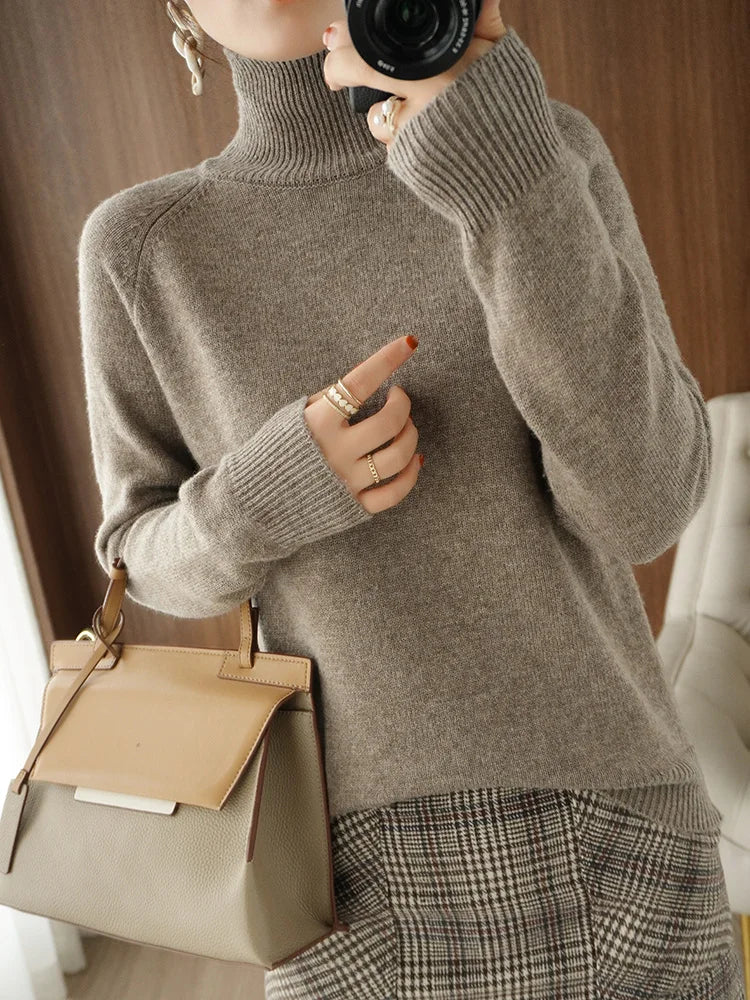 Luvo | Pull pour Homme – Modèle à Col Montant
