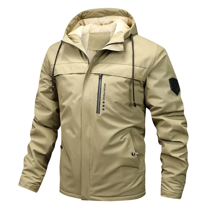 Luvo | Veste matelassée en polaire pour homme – Manches longues