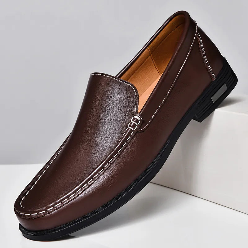 Luvo | Mocassins en Cuir de Luxe – Pour le Gentleman Moderne