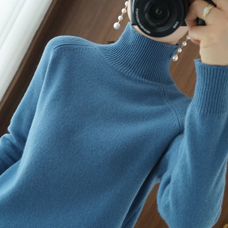Luvo | Pull pour Homme – Modèle à Col Montant