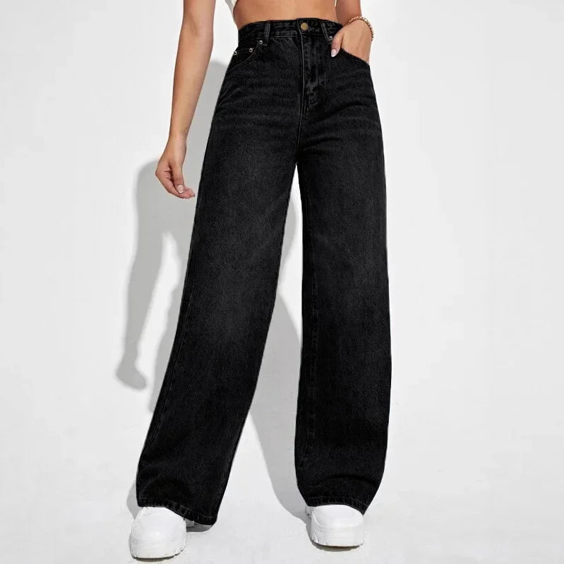 Luvo | Jean Mom pour Femme – Taille Haute