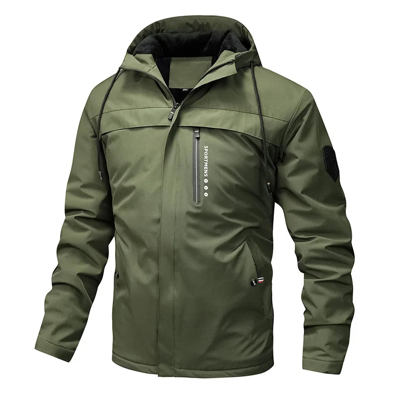 Luvo | Veste matelassée en polaire pour homme – Manches longues