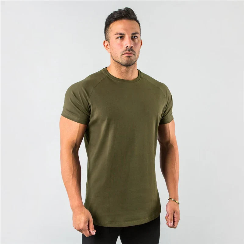 Luvo | T-shirt Sportif pour Homme – Respirant à Manches Courtes