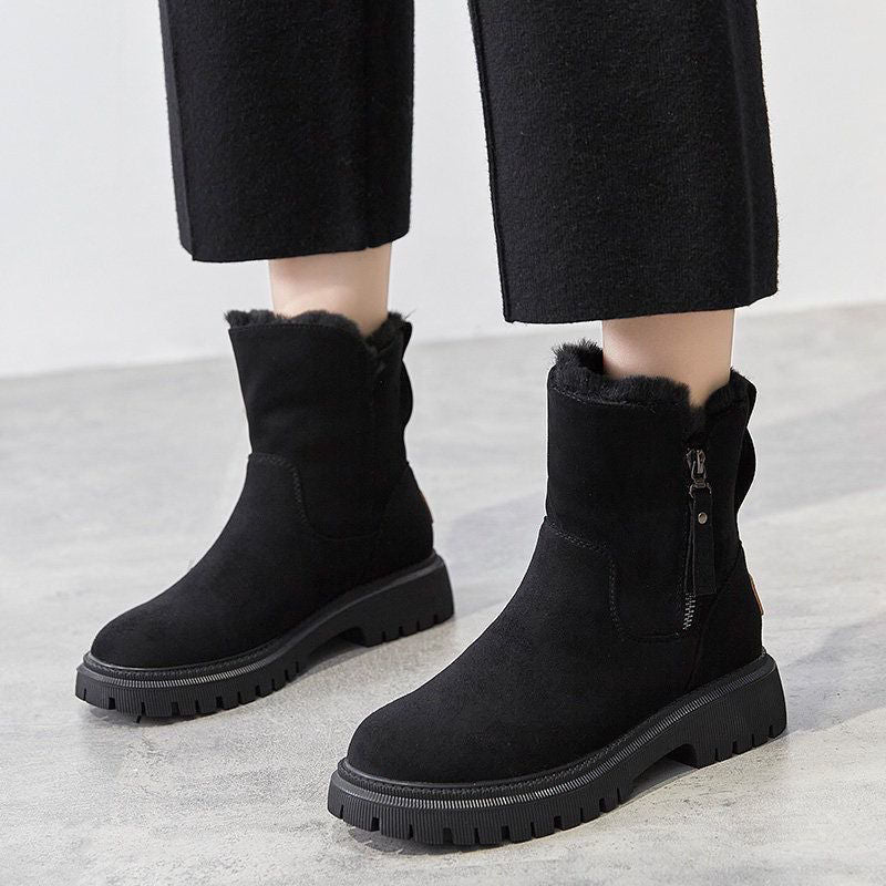 Luvo | Bottes d’Hiver Doublées pour Femme - Intérieur Doux et Chaud