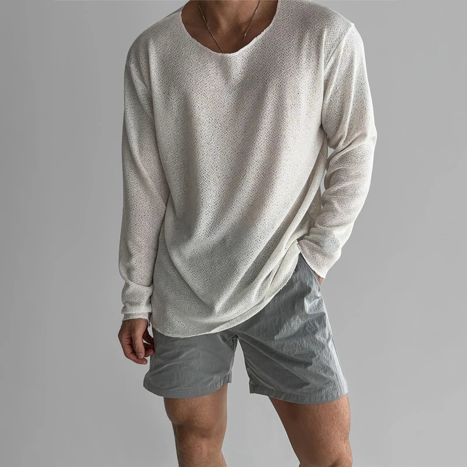Luvo | T-shirt en Maille Respirante – Léger, Confortable et Stylé