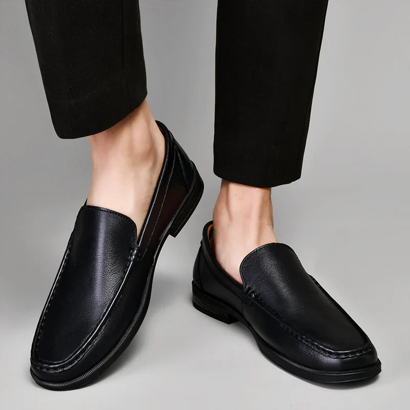 Luvo | Mocassins en Cuir de Luxe – Pour le Gentleman Moderne