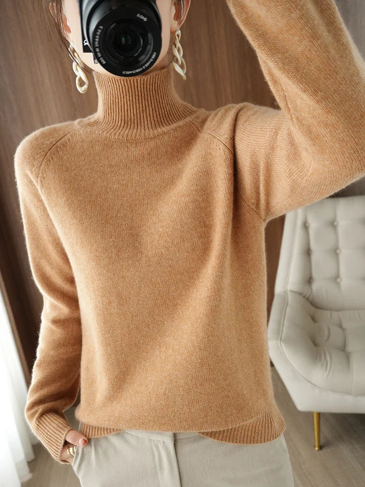 Luvo | Pull pour Homme – Modèle à Col Montant