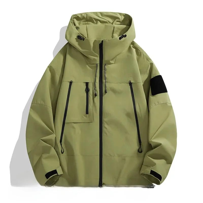 Luvo | Veste Softshell Moderne pour Homme – Avec Capuche