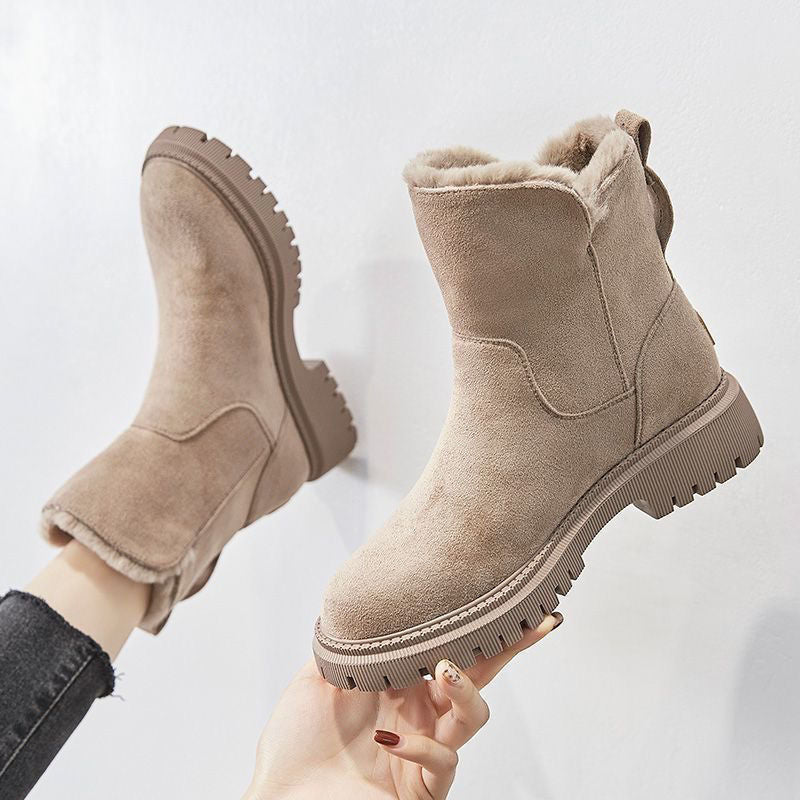 Luvo | Bottes d’Hiver Doublées pour Femme - Intérieur Doux et Chaud