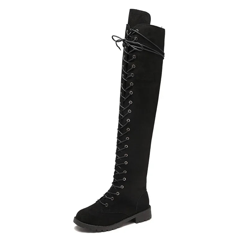 Luvo | Cuissardes élégantes pour femme – À lacets
