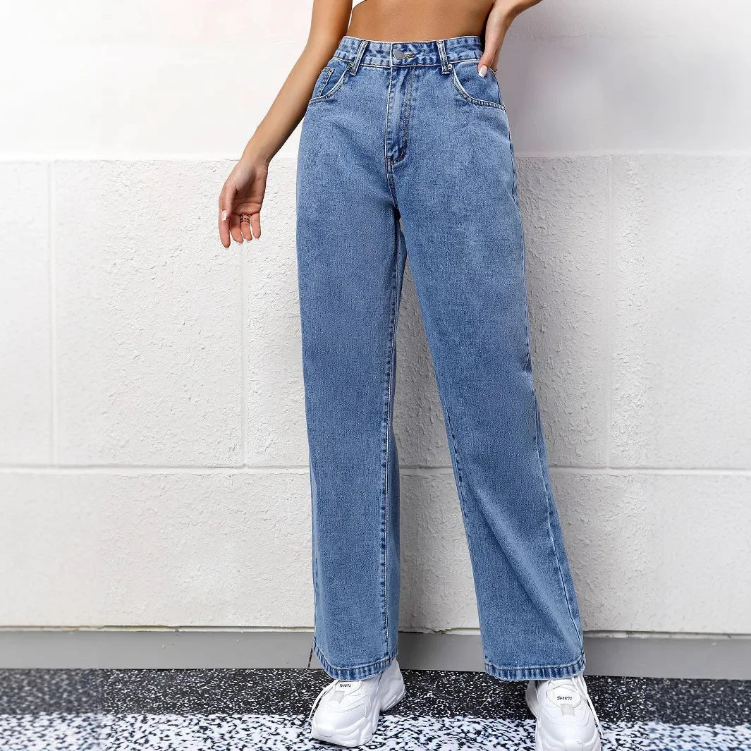 Luvo | Jean Mom pour Femme – Taille Haute
