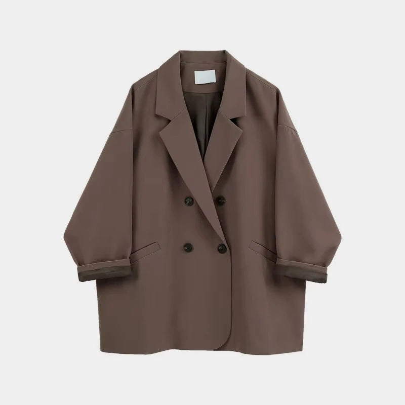 Luvo | Blazer pour Femme – Modèle Oversize Noir